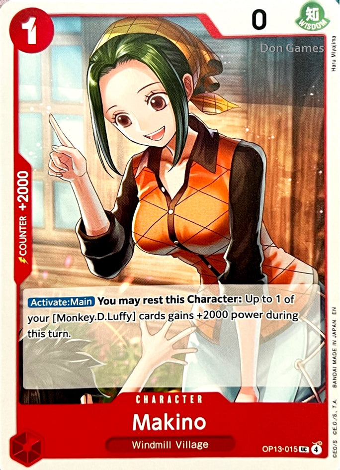 OP13-015 Makino Character Card