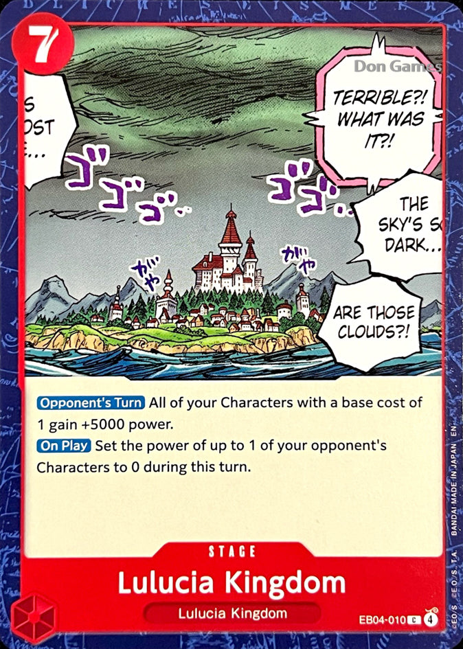 EB04-010 Lulucia Kingdom Stage Card