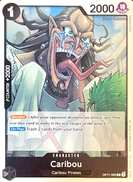 OP11-083 Caribou Character Card