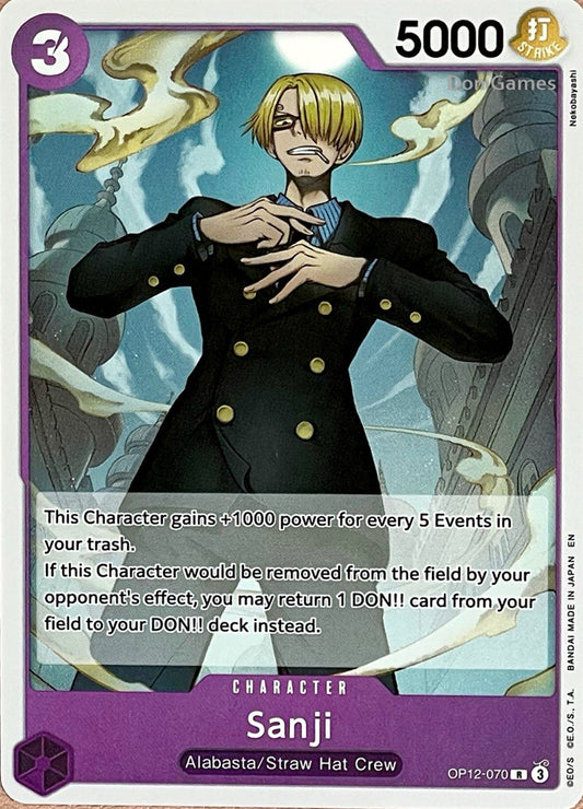 OP12-070 Sanji Character Card