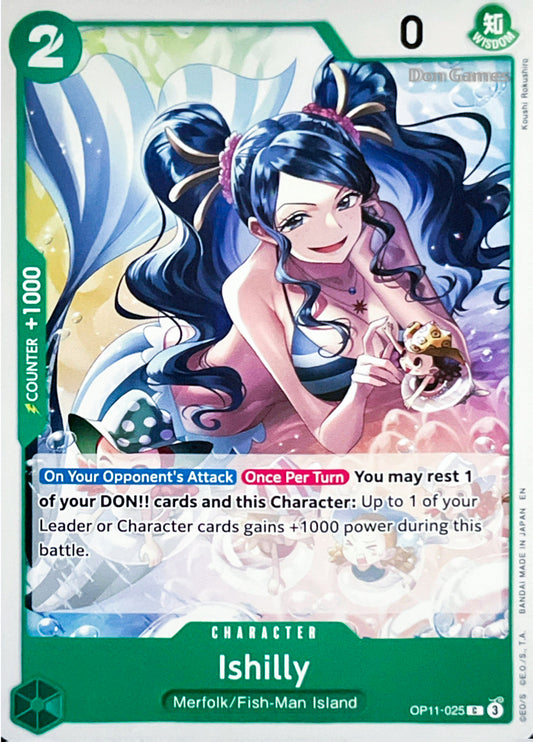 OP11-025 Ishilly Character Card