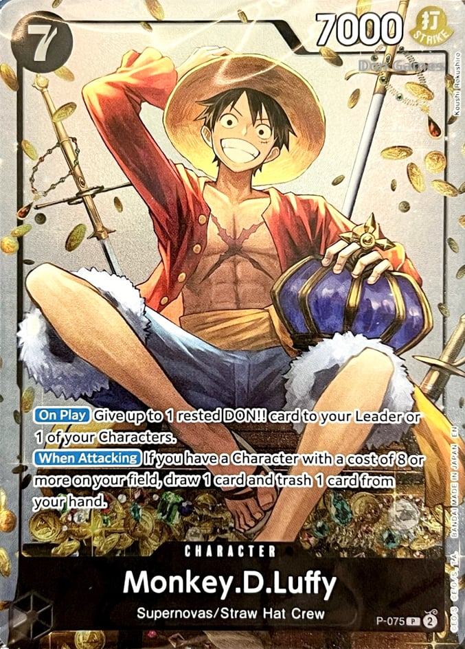 P-075 Monkey. D. Luffy Alternate Art (Tin Pack Set Vol. 2)