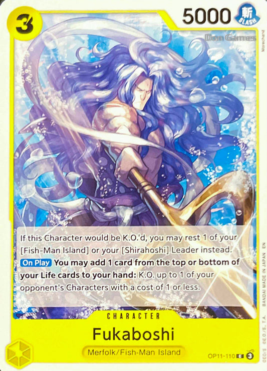 OP11-110 Fukaboshi Character Card