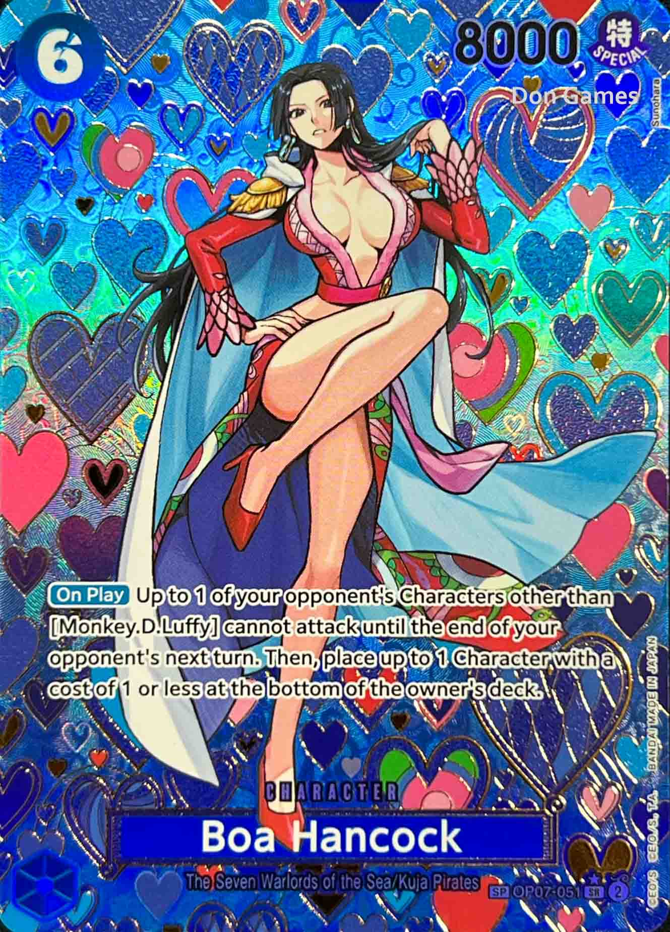 OP07-051 Boa Hancock Character Card Special Alternate Art