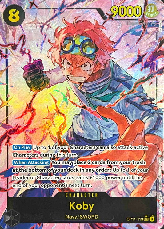 OP11-119 Koby Character Card Alternate Art