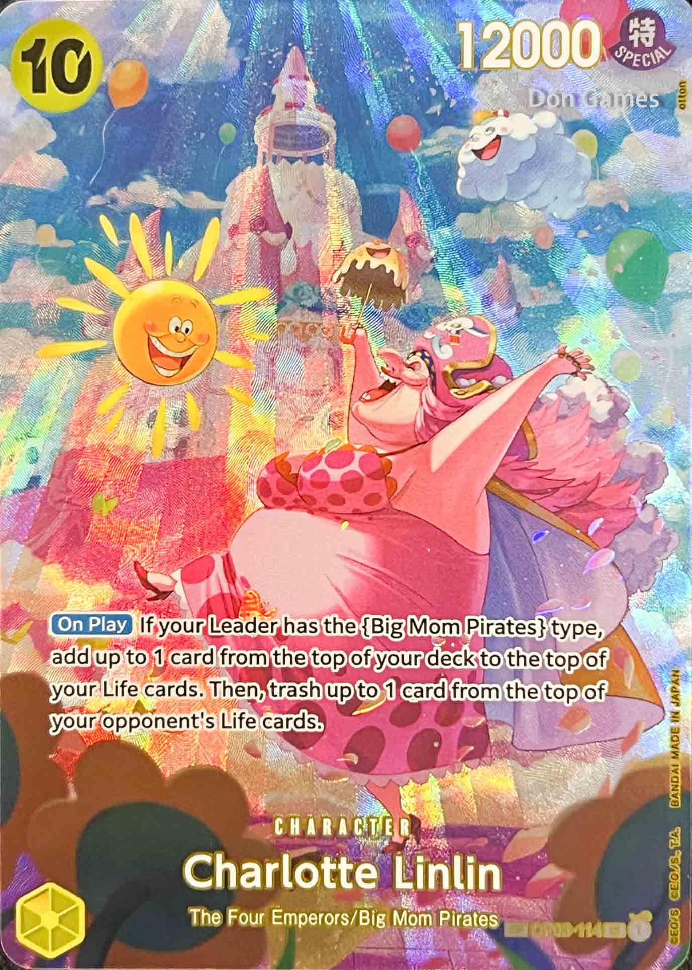 OP03-114 Charlotte Linlin Character Card Special Alternate Art