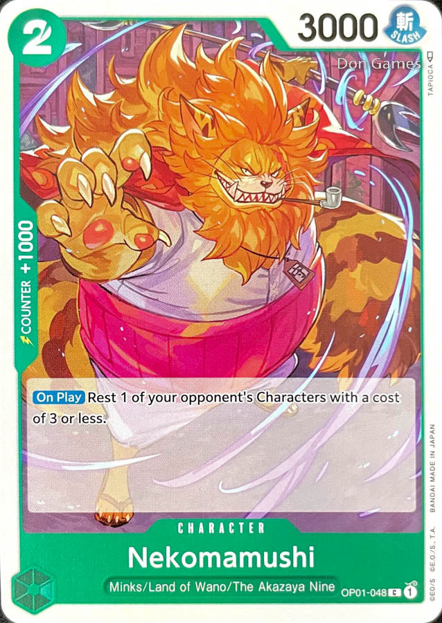 OP01-048 Nekomamushi Character Card