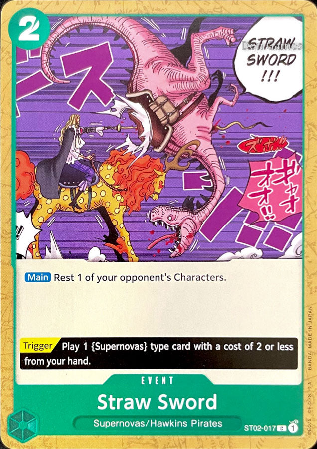 ST02-017 Straw Sword Event Card