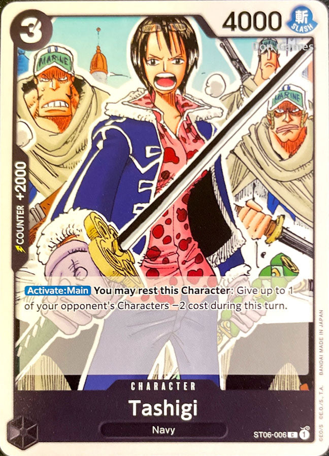ST06-006 Tashigi Character Card Don Games ST06-006 Tashigi Character Card Don Games