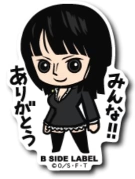 B-Side Label Sticker Nico Robin Ver. 4