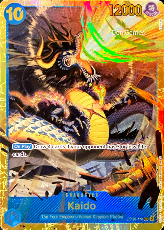OP05-118 Kaido Character Card (PRB-01 Reprint)