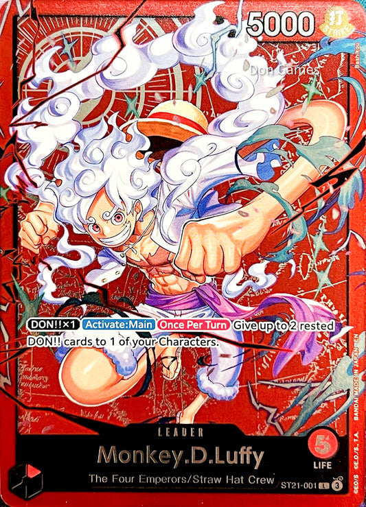 ST21-001 Monkey. D. Luffy Leader Alternate Art Learn Together Set