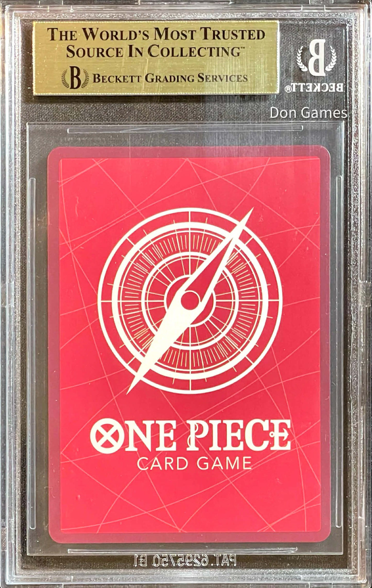 BGS 9.5 [JPN] ST21-001 Monkey D. Luffy Leader Card Alternate Art (One Piece Base Shop Limited Card Collection Vol. 1)