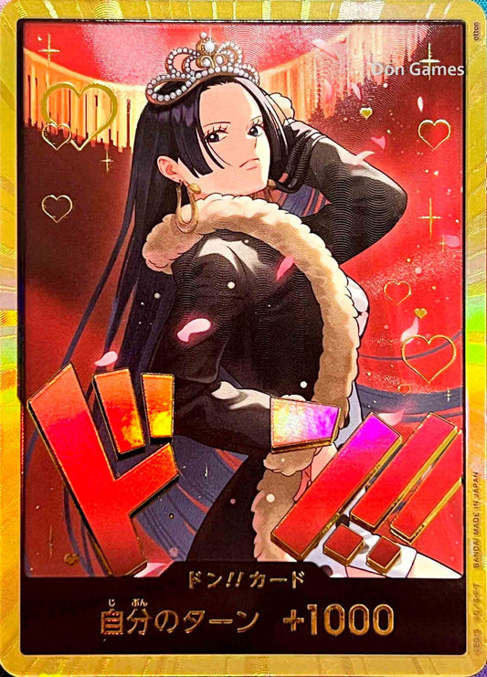 [JPN] Don [EB-03] Boa Hancock Alternate Art Gold Foil