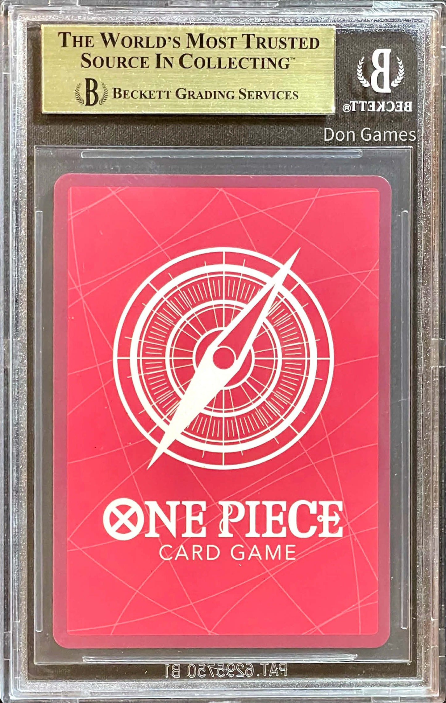BGS 10 Pristine [JPN] OP10-042 Usopp Leader Card Alternate Art (One Piece Base Shop Limited Card Collection Vol. 1)