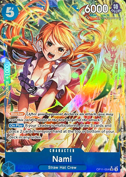 OP11-054 Nami Character Card Alternate Art