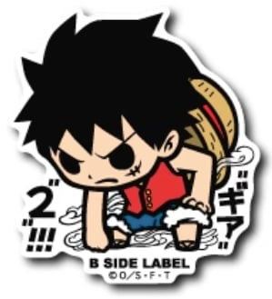 B-Side Label Sticker Monkey. D. Luffy Ver. 11