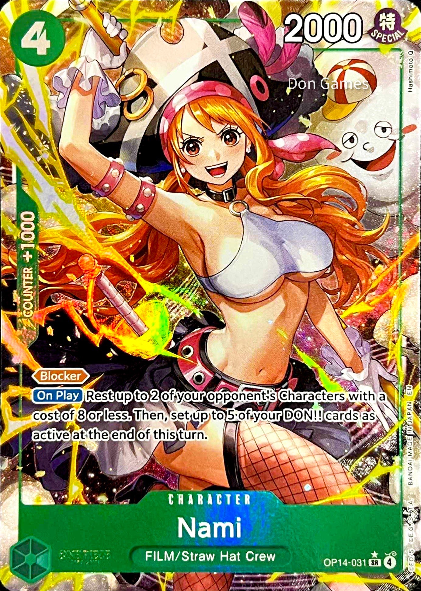 OP14-031 Nami Character Card Alternate Art