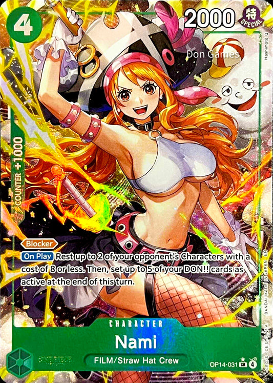 OP14-031 Nami Character Card Alternate Art