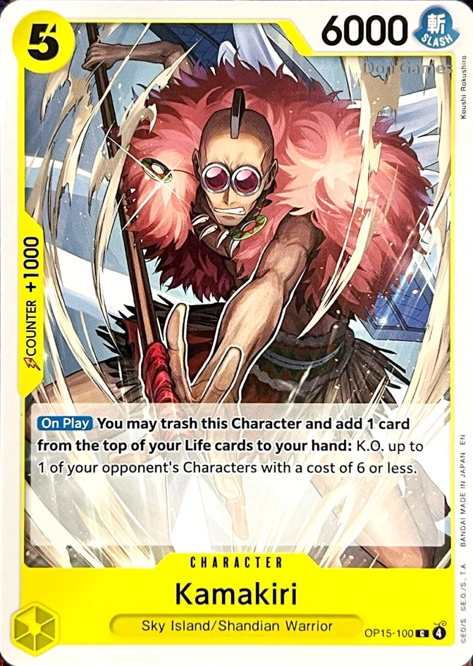 OP15-100 Kamakiri Character Card