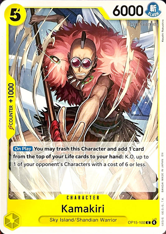 OP15-100 Kamakiri Character Card