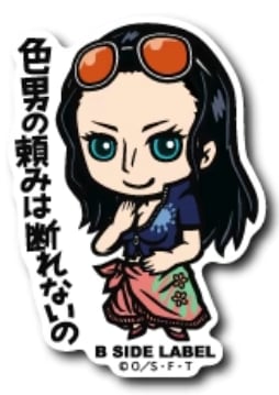 B-Side Label Sticker Nico Robin Ver. 2