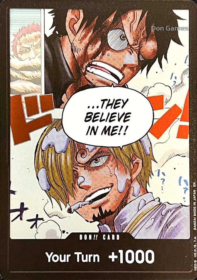 Don [OP-11] Luffy & Sanji Alternate Art