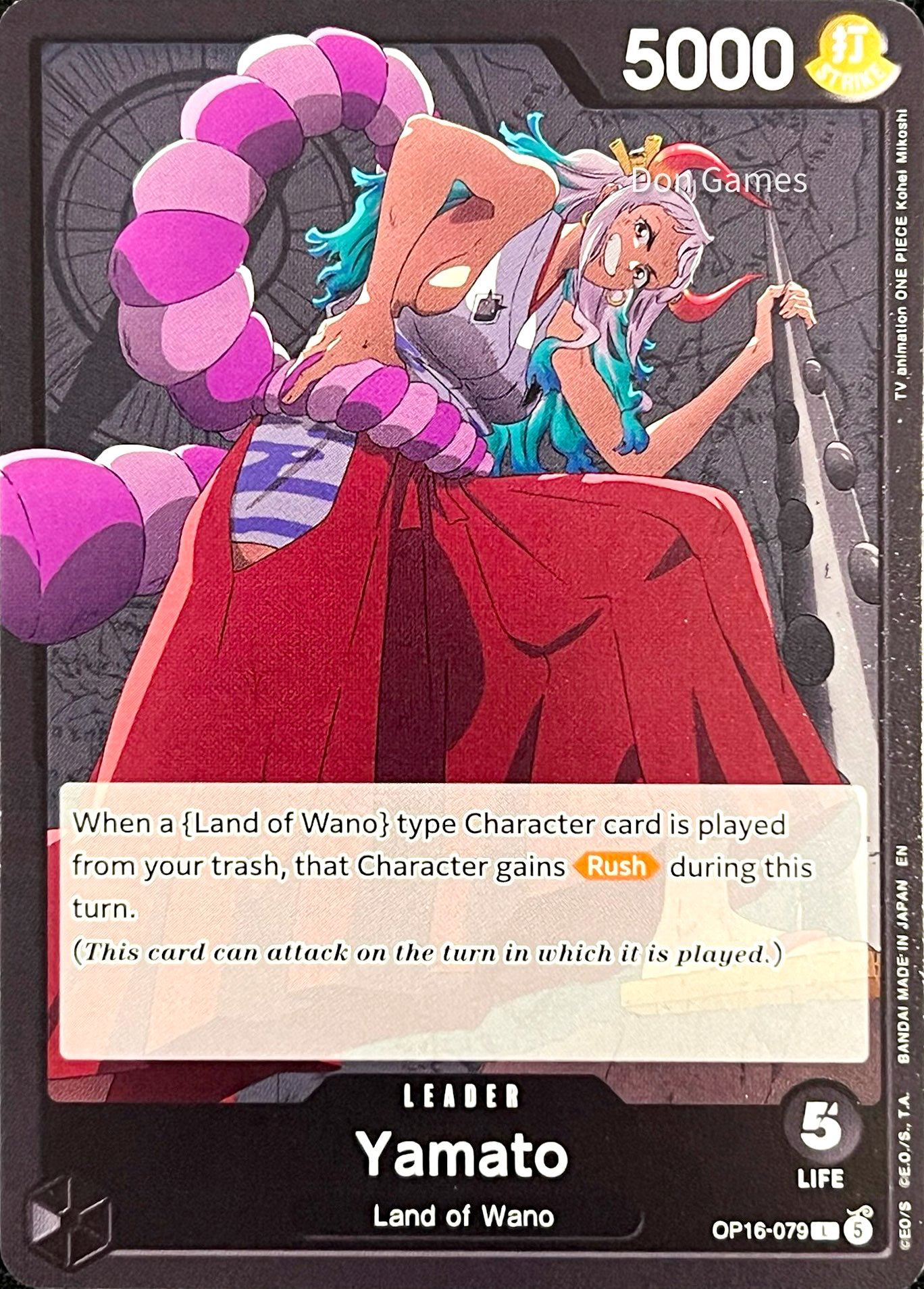 OP16-079 Yamato Leader Card
