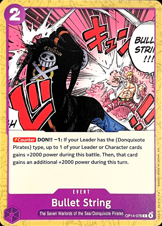 OP14-078 Bullet String Event Card
