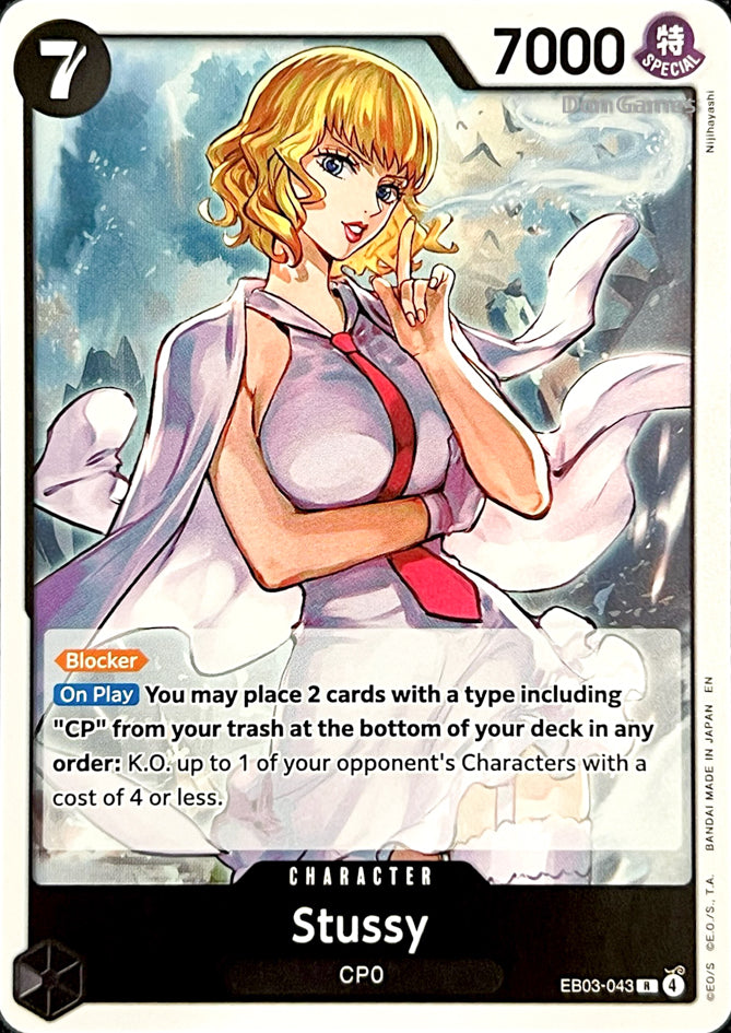 EB03-043 Stussy Character Card