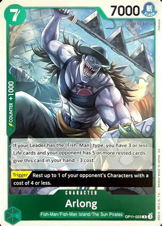 OP11-023 Arlong Character Card