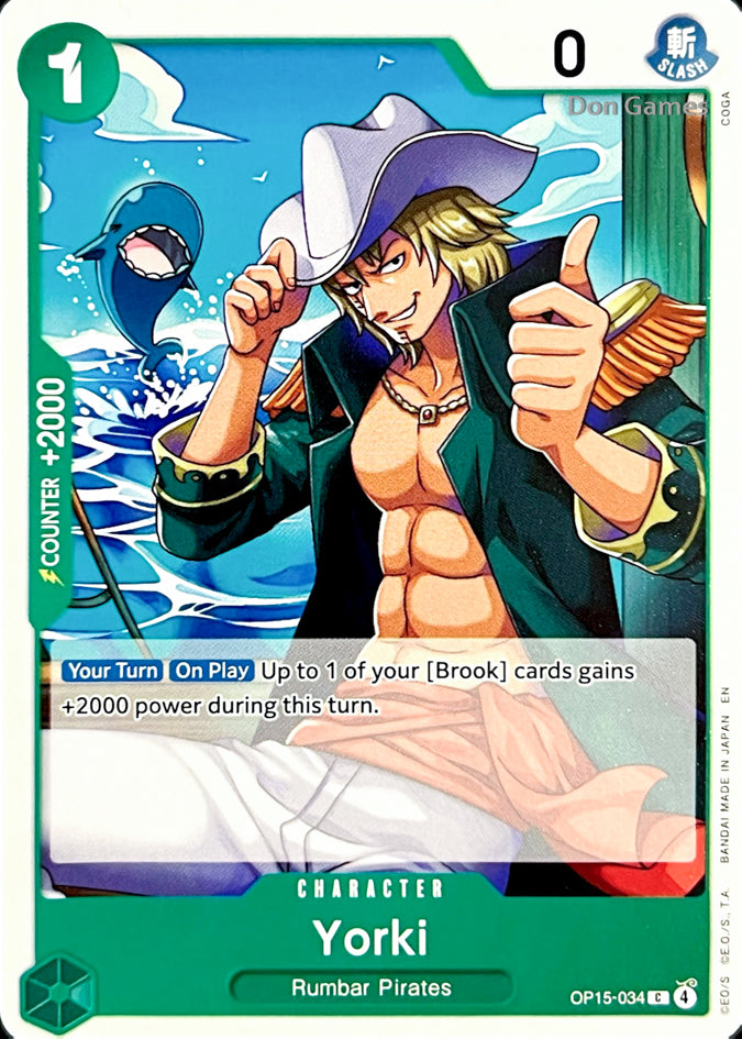 OP15-034 Yorki Character Card