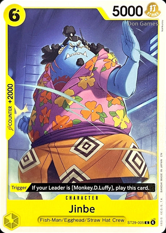 ST29-005 Jinbe Character Card