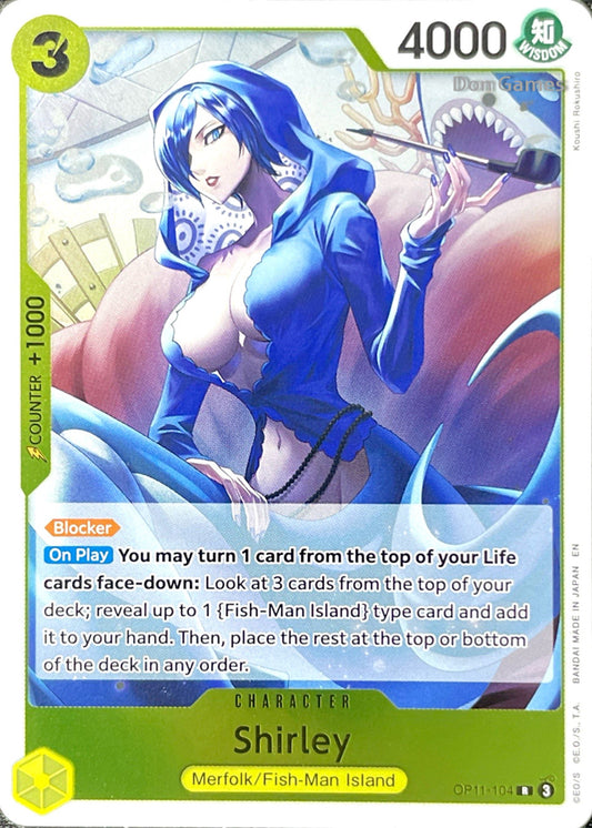 OP11-104 Shirley Character Card