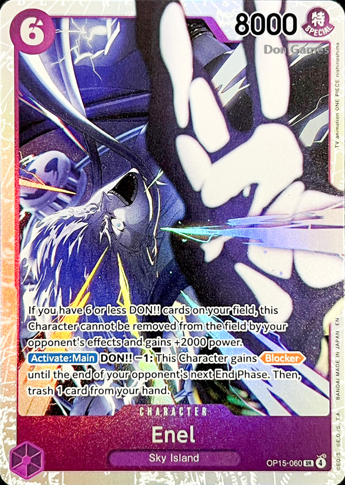 OP15-060 Enel Character Card