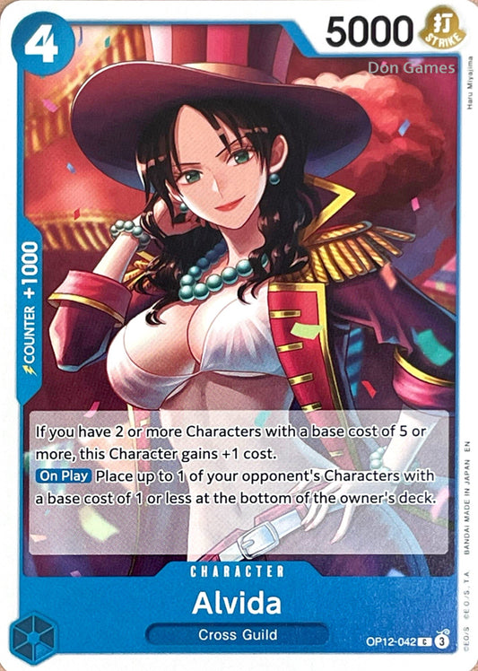 OP12-042 Alvida Character Card