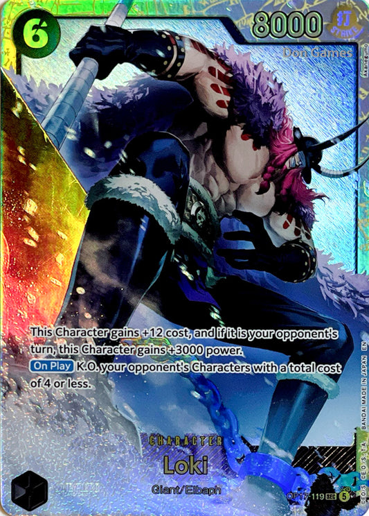 OP17-119 Loki Character Card