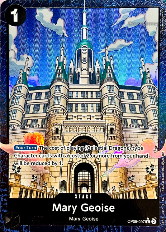 OP05-097 Mary Geoise Stage Card Alternate Art