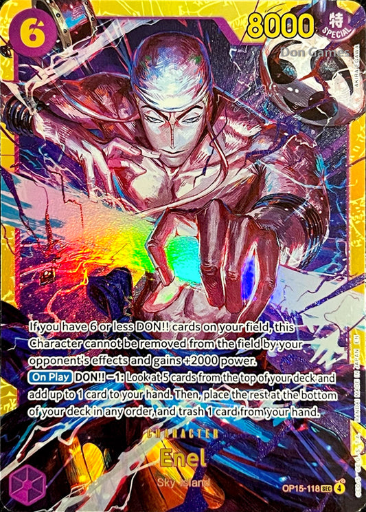 OP15-118 Enel Character Card