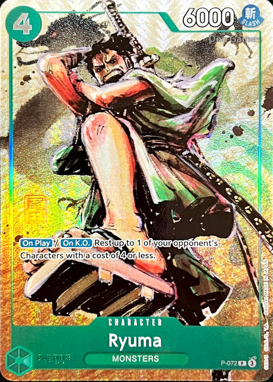 P-072 Ryuma Character Card Best Selection Vol. 3