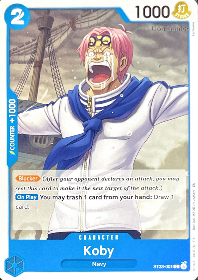 ST33-001 Koby Character Card