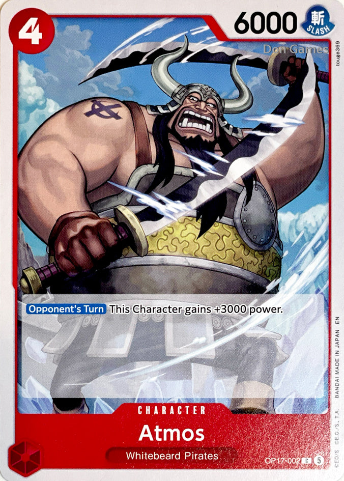 OP17-002 Atmos Character Card
