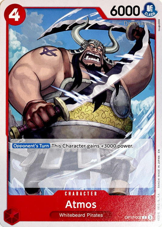 OP17-002 Atmos Character Card