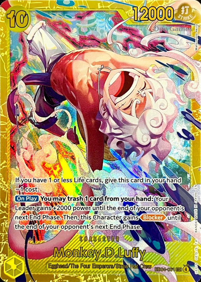 EB04-061 Monkey. D. Luffy Character Card