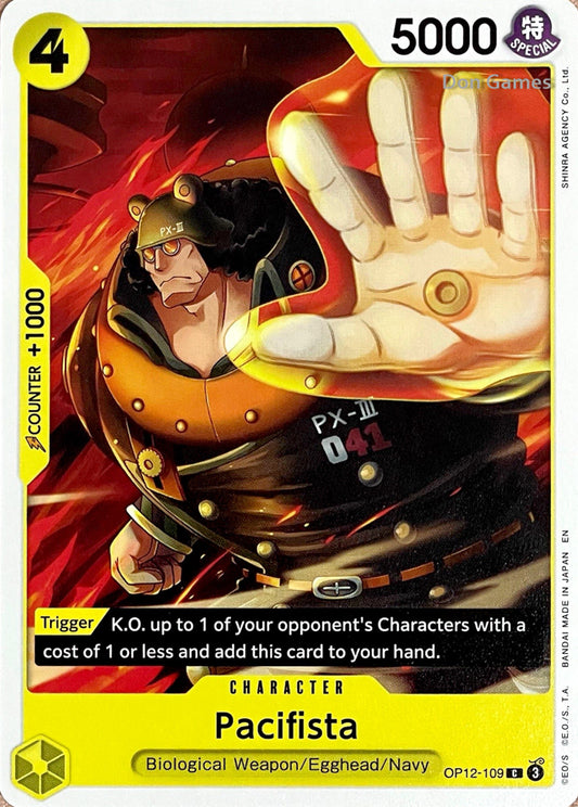 OP12-109 Pacifista Character Card