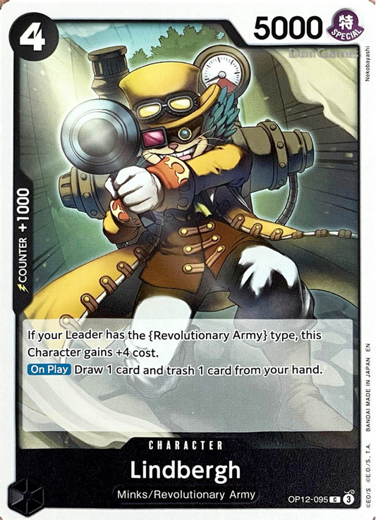 OP12-095 Lindbergh Character Card
