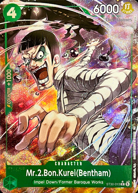 ST30-013 Mr. 2. Bon. Kurei (Bentham) Character Card Extended Art