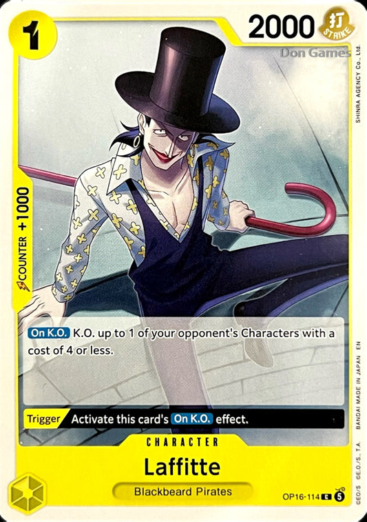 OP16-114 Laffitte Character Card