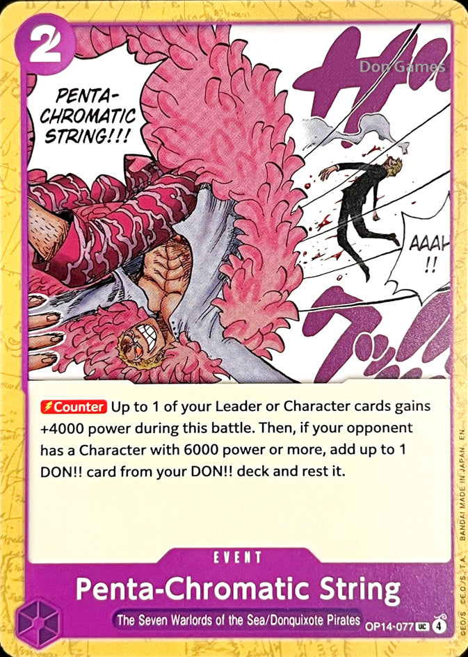 OP14-077 Penta-Chromatic String Event Card