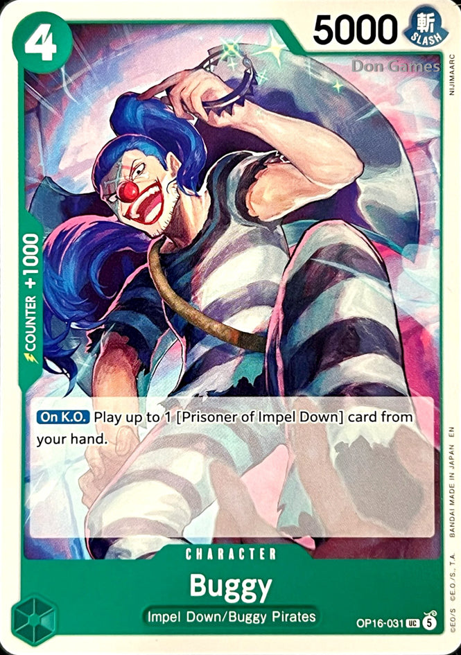 OP16-031 Buggy Character Card